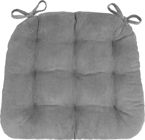Miniatura 20 de Barnett Home Decor Almohadillas para silla de comedor con lazos - Bethanne Azul Floral Tamaño Mediano 16.5 x 18 - Cojines para silla Windsor