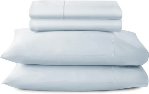 Miniatura 9 de Sábanas de algodón 100% orgánico tamaño King - Sábanas de cama orgánicas certificadas GOTS con bolsillo profundo, 500 hilos y tejido satén acogedor