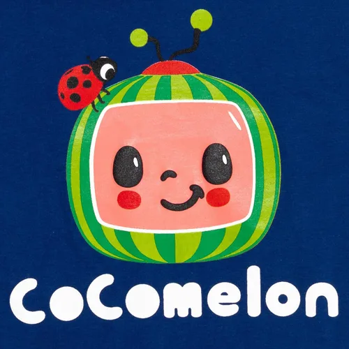 Miniatura 5 de CoComelon JJ Graphic - Conjunto de camiseta y pantalones cortos de rizo francés
