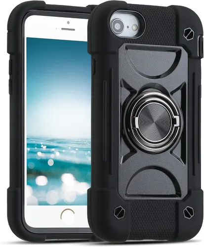 Miniatura 71 de MARKILL Compatible con iPhone Se3/iPhone Se2, Funda para iPhone 6/6S, Funda para iPhone 7/iPhone 8 de 4.7 Pulgadas con Soporte Anular, Funda