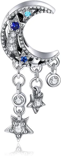 Miniatura 13 de BISAER Hamsa - Dije de mano de plata de ley, piedras preciosas azules de mal de ojo, se adapta a brazalete, pulsera, collar