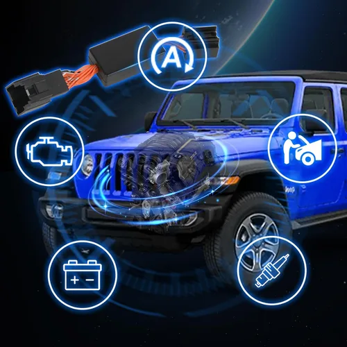 Miniatura 6 de Eliminador de parada de arranque automático para Jeep Wrangler JL JLU 2018-2024, cable de sistema de motor Plug Play de fácil instalación