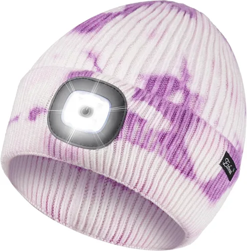 Miniatura 75 de Etsfmoa Gorro unisex con la luz, regalos para hombres, papá, padre, gorras recargables por USB
