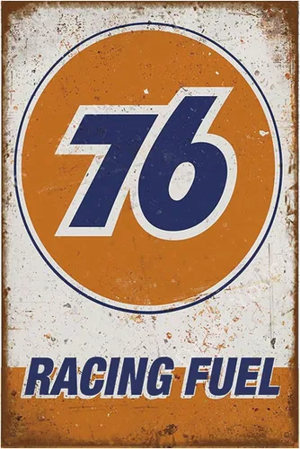 Miniatura 3 de Paquete de 5 carteles de lata retro vintage, carteles de metal para coche de gasóleo para garaje, barra de cueva, 8 x 12 pulgadas