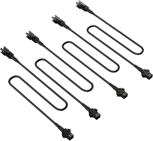 Miniatura 6 de Honalia Cable de Extensión de Luz de Roca Blanca Pura 4 PIEZAS, Cable de Extensión 47 Pulgadas 2 Pines, Luces LED Blancas de 6000K para Camiones UTV