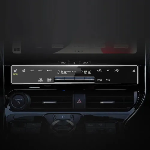 Miniatura 5 de Película protectora de vidrio templado para navegación Carplay Video Protector de pantalla para Toyota BZ4X 2023 Auto Auto Interior Película