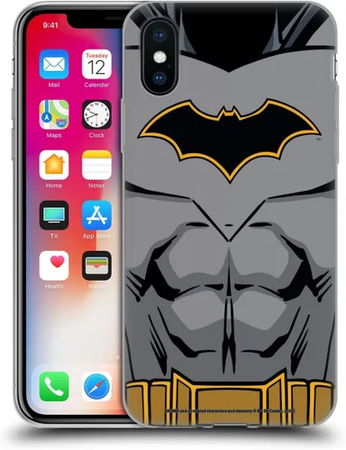 Miniatura 220 de Head Case Designs Funda de gel con licencia oficial de Batman DC Comics Bat Signal Logos [protección de grado militar] compatible con Apple iPhone 7