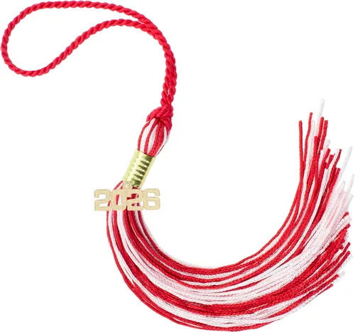 Miniatura 580 de Borla de graduación Aqua 2022, todos los colores escolares disponibles, fabricada en Estados Unidos