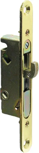 Miniatura 9 de FPL #3-45-S Cerradura de muesca de repuesto para puerta de vidrio deslizante, Dorado Galjanoplastia YZD