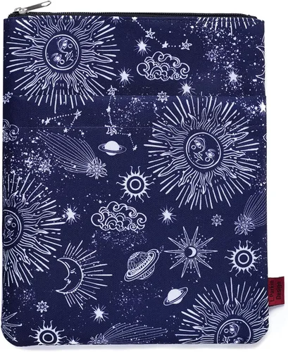 Miniatura 18 de Funda de libro para los amantes de los libros, protector de libros, fundas de libro para libros de tapa blanda, tela lavable, fundas de libro