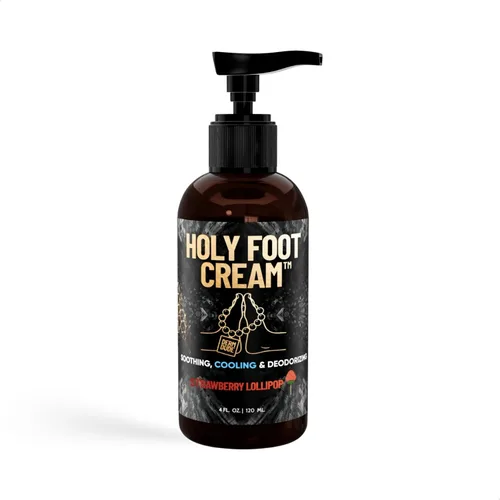Miniatura 10 de Derm Dude Holy Foot Cream Crema hidratante diaria para pies con DeoPlex para frescura y arrurruz para una hidratación ligera Aroma de coco Rush
