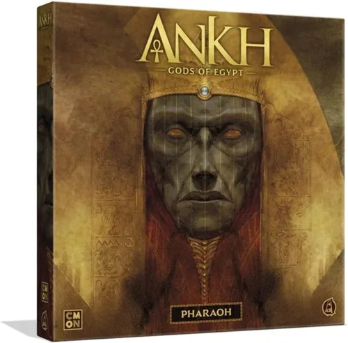 CMON Ankh Gods of Egypt - Juego de mesa de expansión del faraón – Influencia en el curso del destino, juego de estrategia para niños y adultos,