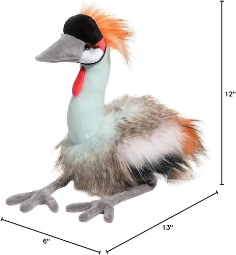 Miniatura 9 de Douglas Nia African Crowned Crane - Peluche de peluche
