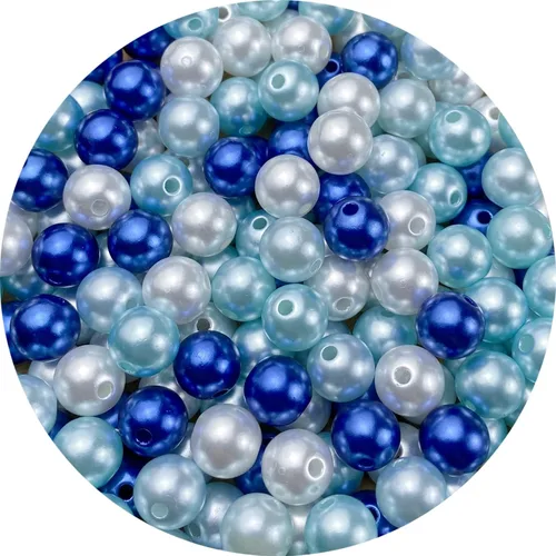 Miniatura 9 de Perlas de cuentas, 4000 piezas de cuentas de perlas de 3 mm redondas para llaveros, pulseras, collares, llaveros, joyería, manualidades, decoración