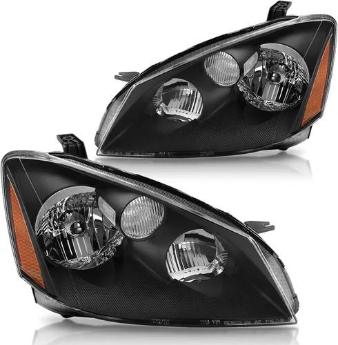 DWVO Conjunto de faros delanteros compatible con Faros Altima 05 06 2005 2006 2006, par de repuesto para el lado del conductor y del pasajero