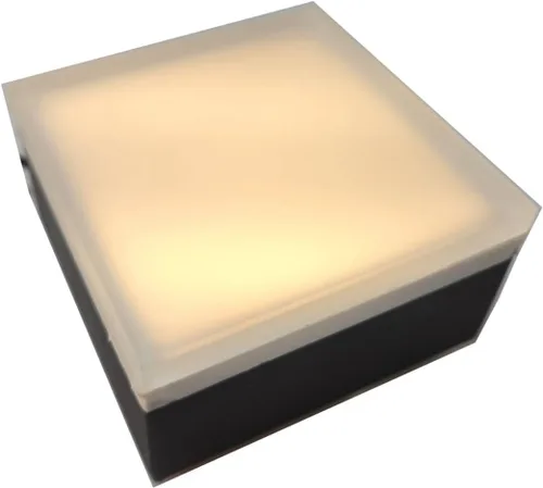 Miniatura 30 de LUMENGY Luz de pavimentadora de 4 x 8 pulgadas (3.93 x 7.87), 2700 K blanco cálido, iluminación de ladrillo sin reflejos para entradas, pasarelas