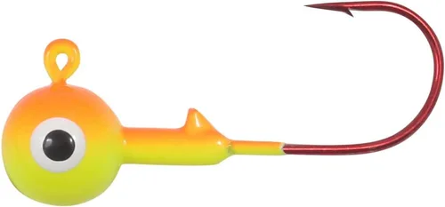 Miniatura 9 de Northland Tackle Cabezas de pesca con bolas de goma para lucioperca, lubina, trucha, cangrejo y panfish - 22 colores de señuelo, paquetes a granel