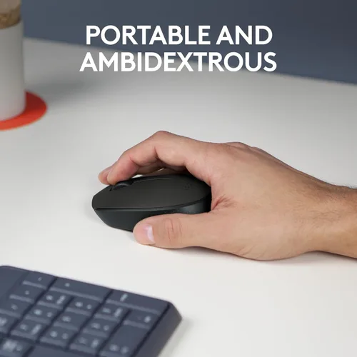 Miniatura 3 de Logitech M170 ratón inalámbrico para PC, Mac, portátil, 2.4 GHz con receptor USB Mini, seguimiento óptico, vida útil de la batería de 12 meses
