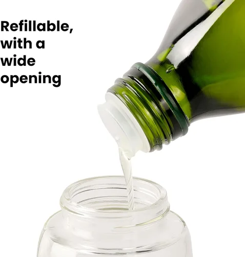 Miniatura 3 de Mistifi oil spray 200ml PET bottle/150ml Glass. Fine Mist Spray Bottle for Air Fryer, Olive Oil, Healthy Nonstick Frying, Commercial & Home Kitchen
