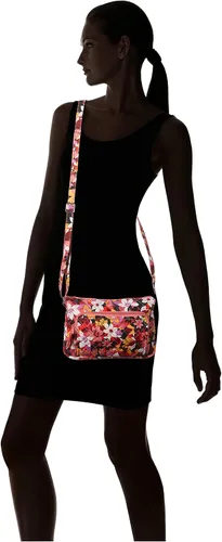 Miniatura 6 de Vera Bradley Bolso cruzado estilo hipster de algodón para mujer con protección RFID
