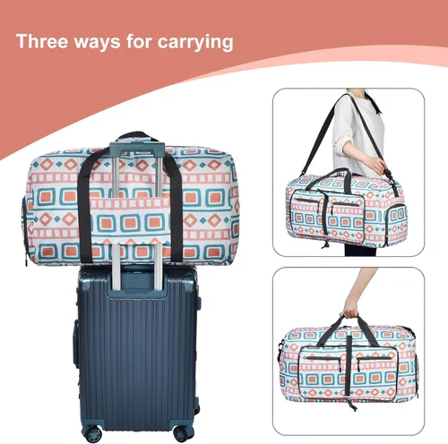 Miniatura 4 de Bolsa de viaje con compartimento para zapatos, unisex, resistente al agua