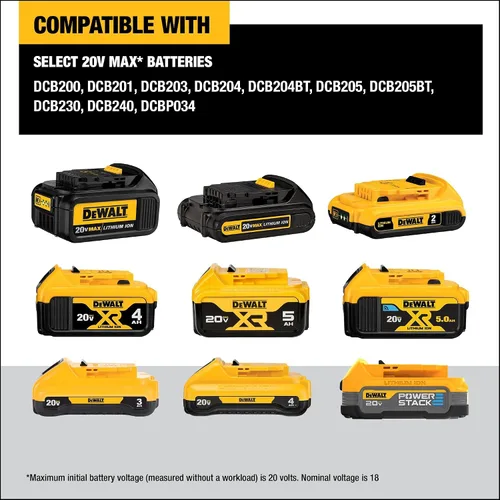 Miniatura 14 de DEWALT Nivel láser máximo de 20 V, láser de línea cruzada, 3X360, verde, solo herramienta (DCLE34031B)