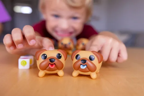 Miniatura 5 de ¡Lenguas fuera! El juego preescolar y para niños blandito, exprimible - Divertido juego educativo de memoria y coordinación para perritos por Blue