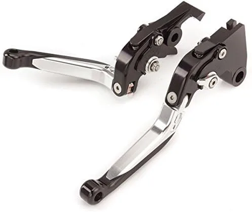 Miniatura 32 de FXCNC Palancas de embrague de freno ajustables ajustables plegables Billet compatibles con YZF R3 R25 2013-2021, MT-03 MT-25 2015-2021
