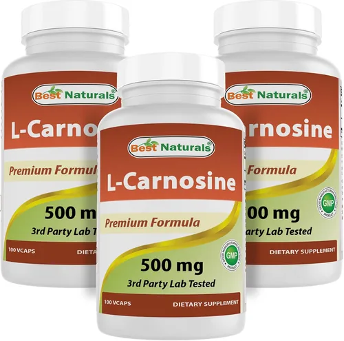 Miniatura 8 de Best Naturals L-Carnosina 500 mg 100 Vcaps (100 unidades (paquete de 1))