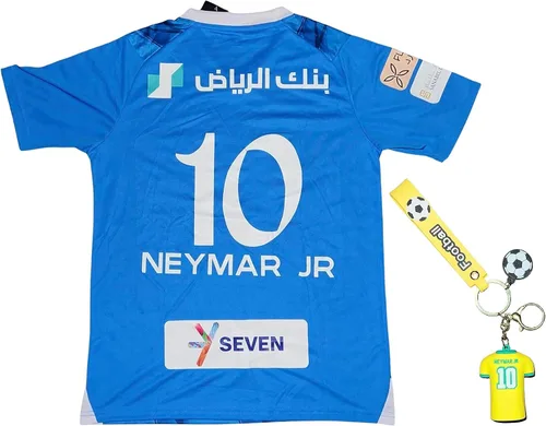 Miniatura 2 de KickOffKits - Camiseta de fútbol Neymar Hilal para adultos, equipo deportivo, camisetas, pantalones cortos, calcetines, regalo para mujeres y hombres