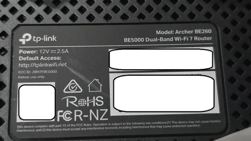 Miniatura 10 de TP-Link Dual-Band BE5000 WiFi 7 Router Archer BE260 5-Stream 5Gbps 1×2.5G WAN+1×2.5GLAN+3×1G Ports, USB 3.0 5 Antenas Externas Clientes