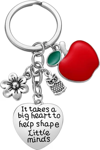 Miniatura 2 de Regalos de agradecimiento a profesores para mujeres, regalo de Navidad para profesores, regalo de San Valentín, llavero de agradecimiento
