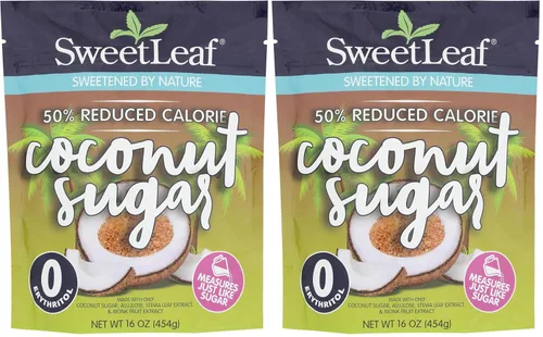 Miniatura 9 de SweetLeaf Azúcar de dátiles, edulcorante orgánico crudo multiusos, 50% de calorías reducidas, sin OMG, sin ingredientes artificiales, 16 onzas