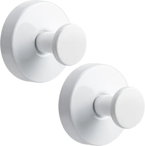 Miniatura 16 de Ganchos de ventosa para ducha sin taladro, ganchos de baño para toallas, batas, esponja vegetal montables en paredes de baño, cocina, vidrio, Negro