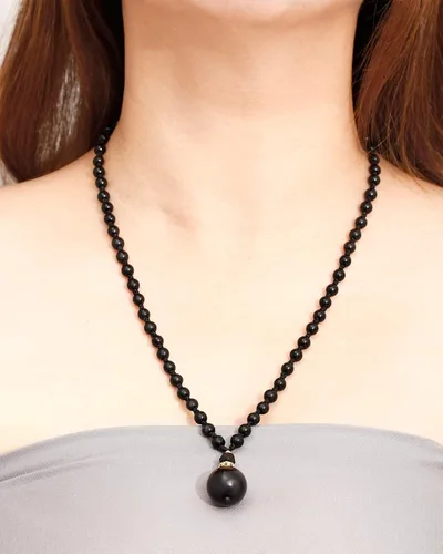 Miniatura 3 de Jewever Cristales y piedras curativas, collares largos para mujeres y hombres, collar de cuentas de cristal con cuentas de piedra natal, collar