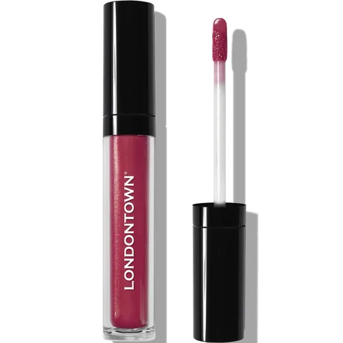 Miniatura 8 de LONDONTOWN Dainty, Sun Kissed Coral, tubo de brillo de labios de felpa, hidratante profundo, bálsamo acondicionador no pegajoso
