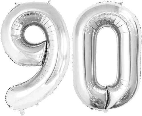 Miniatura 29 de Goer, conjunto de globos de papel aluminio para decoraciones de cumpleaños, globos de las letras de feliz cumpleaños y de números Oro