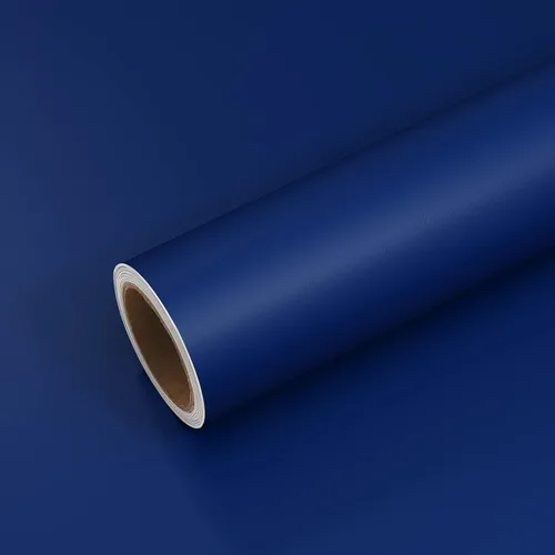Miniatura 14 de VEELIKE Papel tapiz azul turquesa mate de 15.7''x118'' Papel de contacto azul despegable y adhesivo Impermeable Autoadhesivo Papel de pared