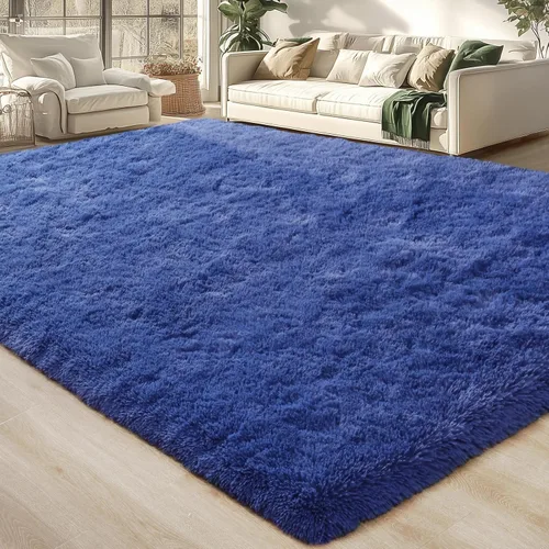 Miniatura 92 de Merelax Alfombra Moderna Suave y Esponjosa Shaggy para Dormitorio Sala de Estar Decoración de Sillas Pequeñas Alfombras Tapetes para Pies Piso, Verde