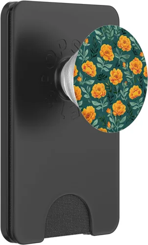 Miniatura 8 de Marigold Cute Flower Pattern PopSockets Adhesive PopGrip