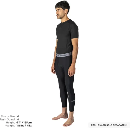 Miniatura 4 de malla protectora para entrenamiento de Jiu Jitsu y base de compresión. Para hombre.
