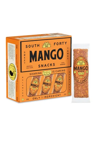 Miniatura 8 de South 40 Snacks Premium - Barras de frutas tropicales de alta calidad, paquete variado, solo 1-3 ingredientes, mango, piña, maracuyá y piña mango