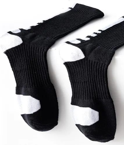 Miniatura 8 de Fraobbg 4 pares de calcetines atléticos para hombre, gruesos, protectores, amortiguadores deportivos, de élite, baloncesto, fútbol, compresión, 7-12