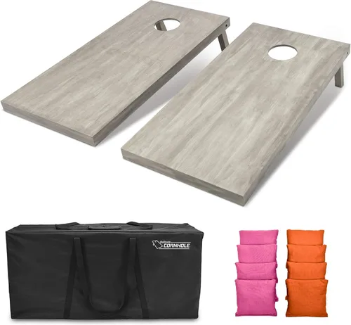 Miniatura 28 de GoSports Juego de tablas de cornhole de madera de tamaño reglamentario de 4 x 2 pies, incluye funda de transporte y bolsas de frijoles