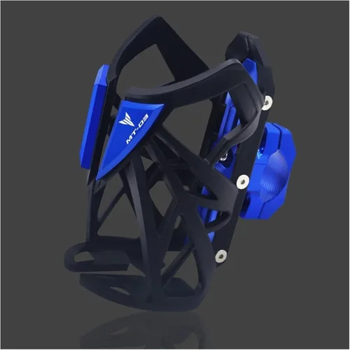 Miniatura 16 de W para Yamaha MT-07 MT-09 MT-03 Mt07 Mt09/03 Botella de agua para bebidas de motocicleta Jaula Bebida Portavasos Sdand MT07 09 03 Y