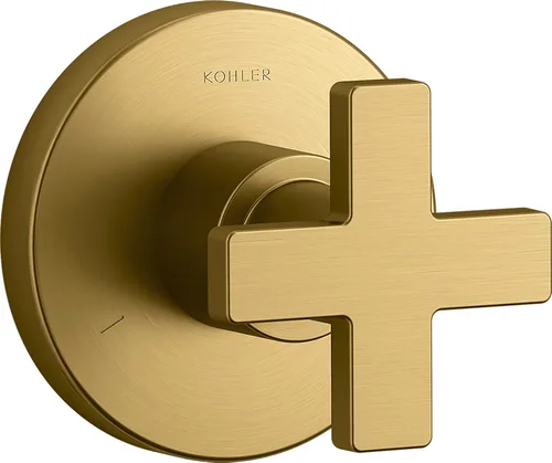 Miniatura 7 de KOHLER Recorte de válvula de transferencia compuesta con mango cruzado