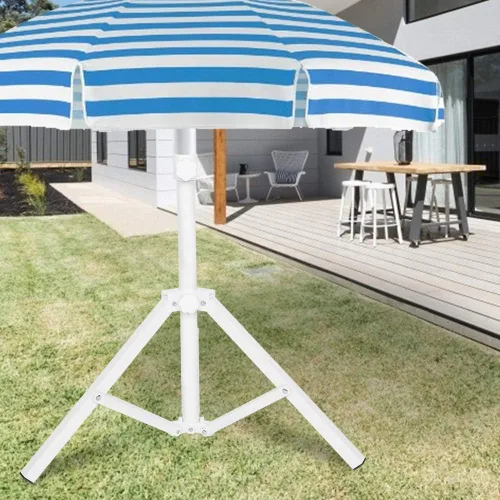 Miniatura 5 de Base de paraguas portátil, soporte plegable para sombrilla de playa, soporte de paraguas portátil ajustable