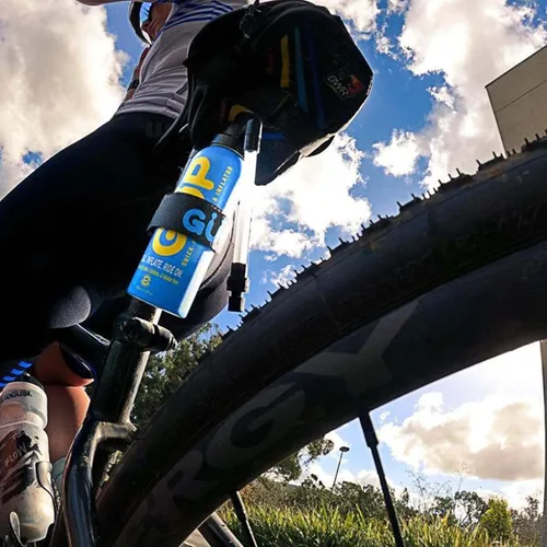 Miniatura 6 de G U P (GÜP Kwiki) Sellador e inflador de neumáticos de fijación rápida; para bicicleta de montaña, carretera, ciclocross, grava; sella y reparación