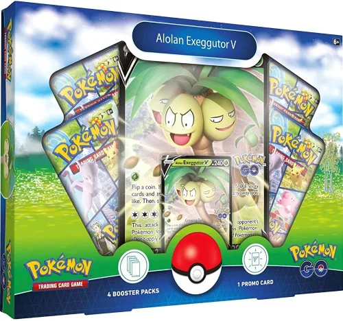 Pokemon TCG: Caja de colección V de Pokémon GO—Alolan Exeggutor V