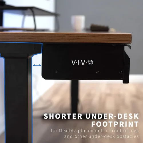 Miniatura 5 de VIVO DESK-AC03A-B - Cajón deslizante para debajo del escritorio de 16 pulgadas sin funda, organizador de almacenamiento de oficina en casa, negro